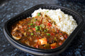 Chicken in Black Bean Sauce w/ White Rice