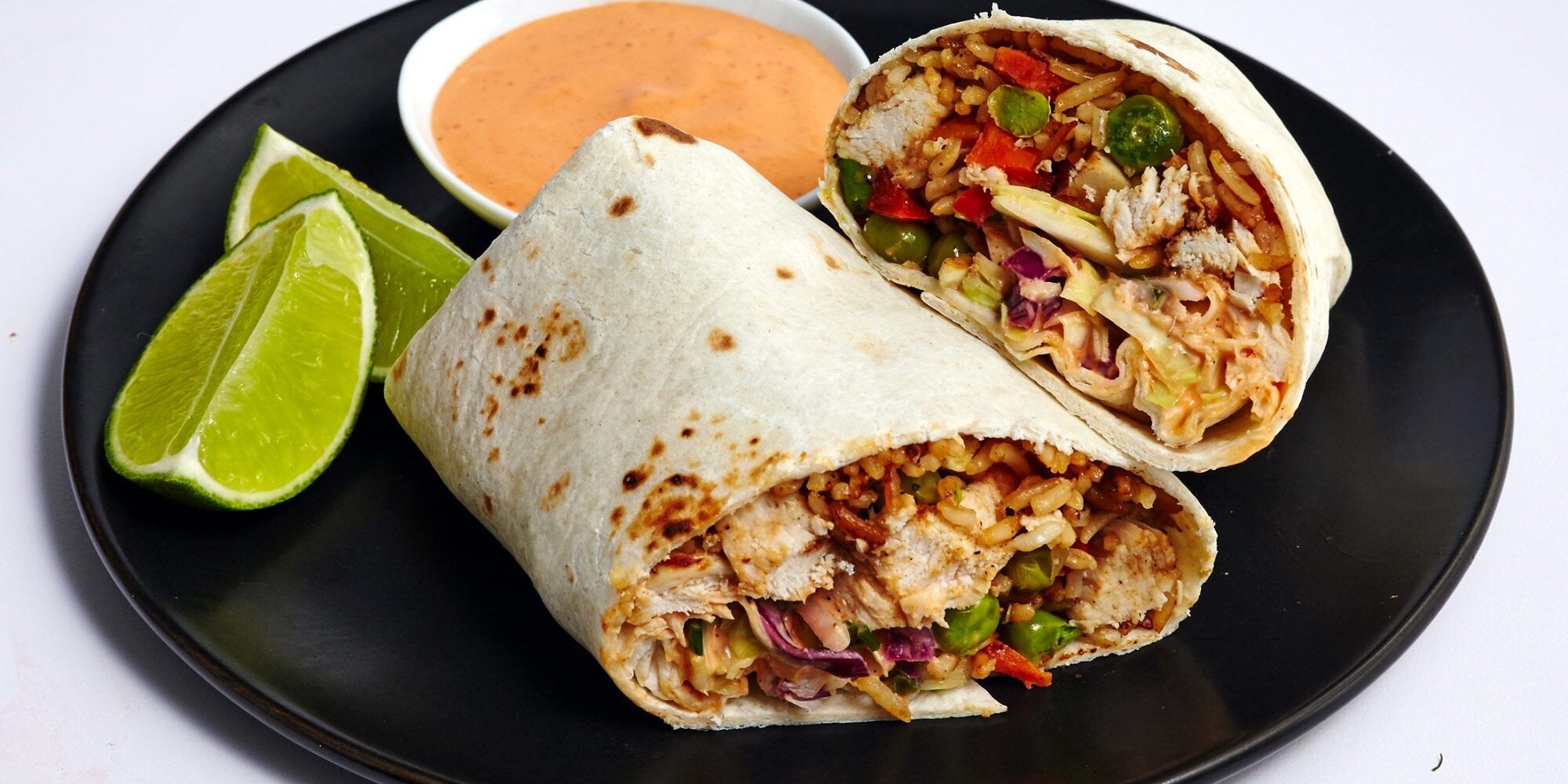 Loaded Chicken Burrito